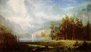 Albert Bierstadt Grandeur of the Rockies oil on canvas